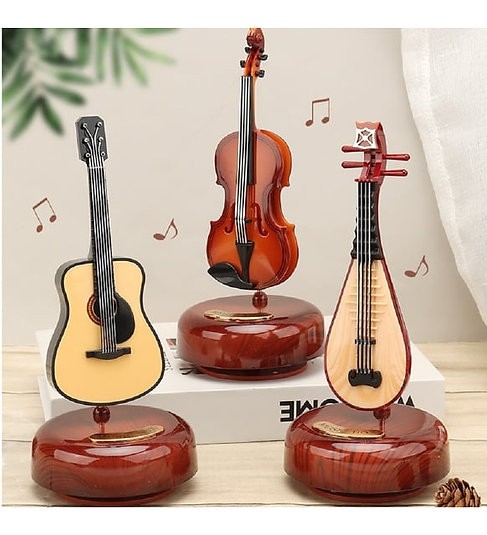 Muzik Kutusu Dekoratif Kurmali Muzik Kutusu N-52