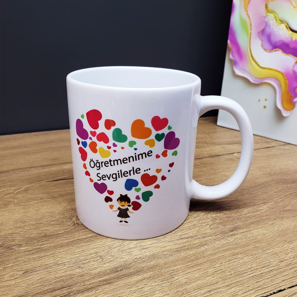 Ogretmenler Gunune Ozel Kupa Bardak