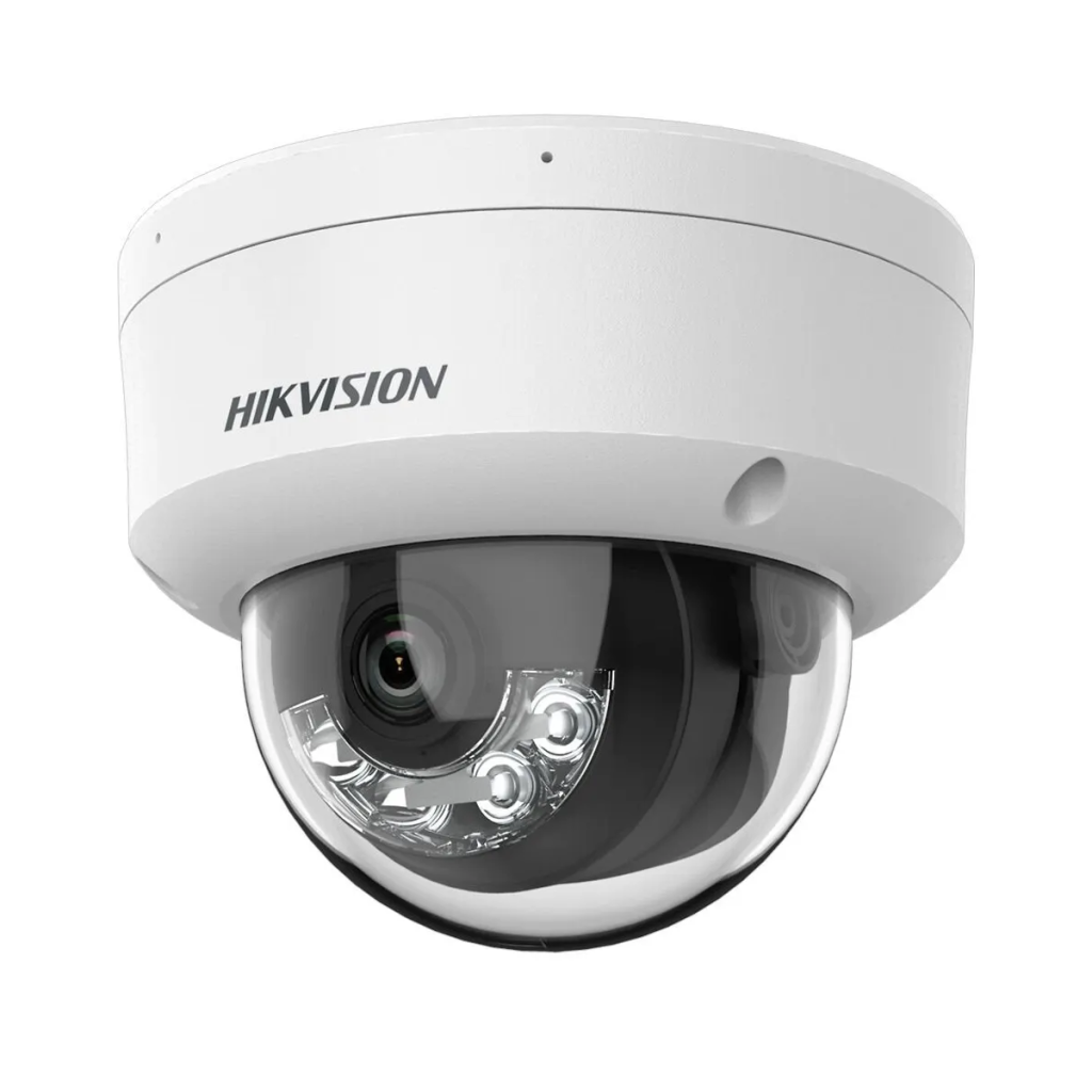 HIKVISION DS-2CD1141G2-LIUF 4Mpix, 2,8mm Lens, H265+, Hybrid Light,  20Mt Gece Gorusu, PoE, Mikrofonlu Dome IP Kamera