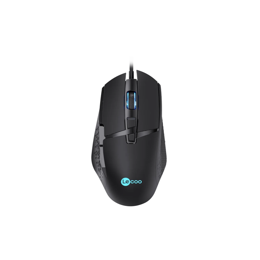 LECOO MG1101, USB Kablolu, 8 Tuslu, Gaming Mouse, 6.400 DPI, Siyah