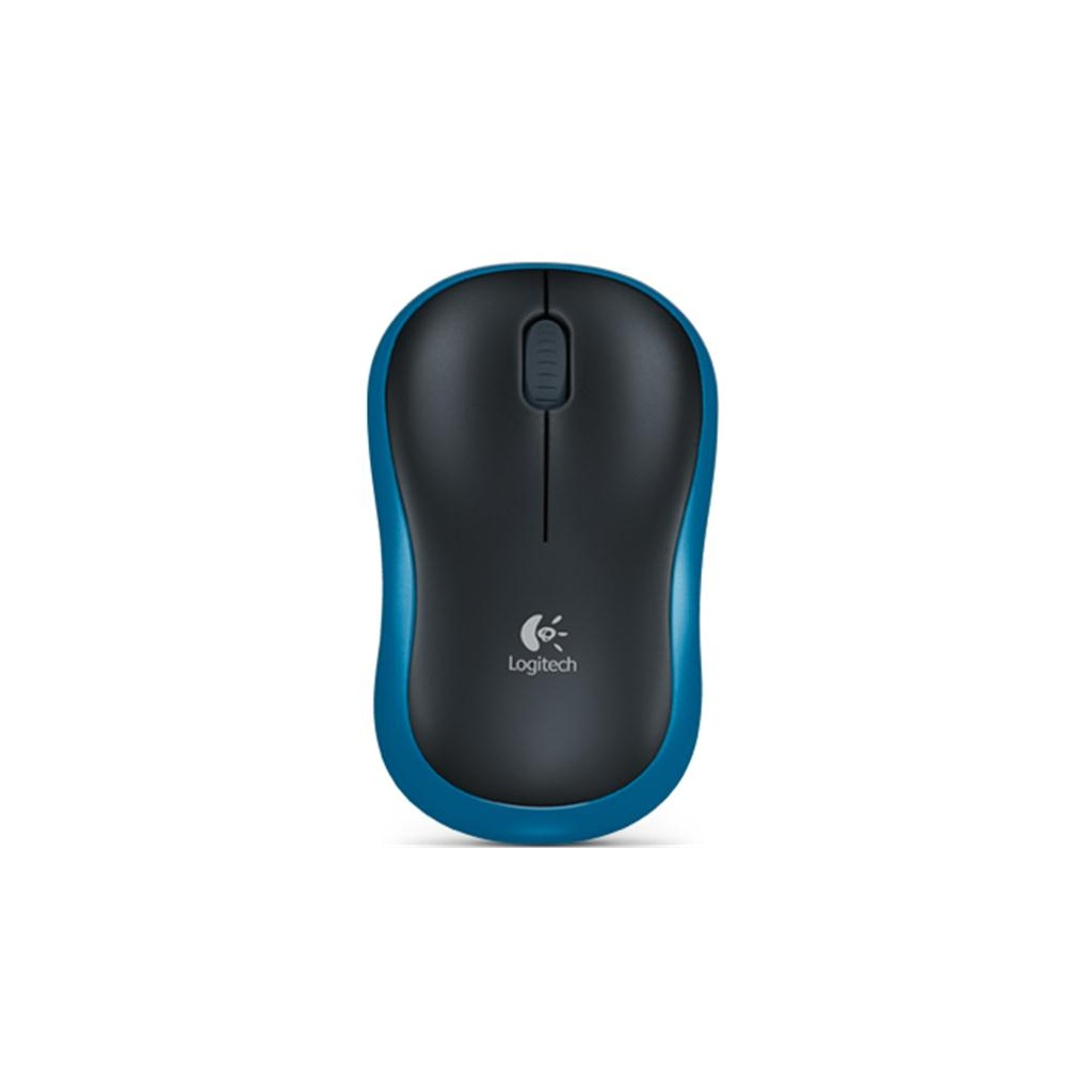 LOGITECH 910-002236, M185 Mavi, USB Nano 2,4G Kablosuz, 1000dpi, Optik, 3 Tuslu, 12ay Pil Omru, Mouse