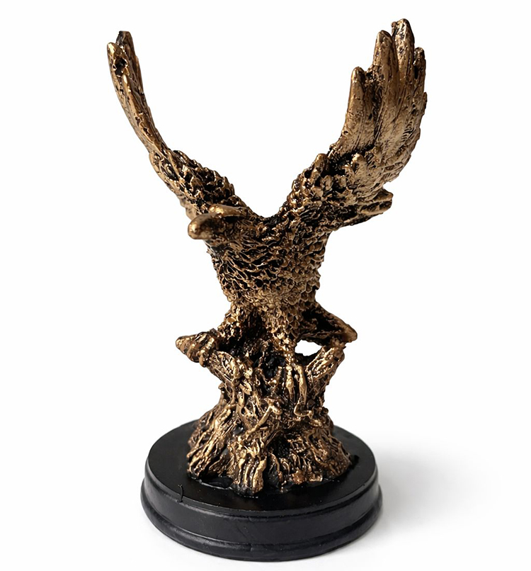 Polyester Kartal Figuru