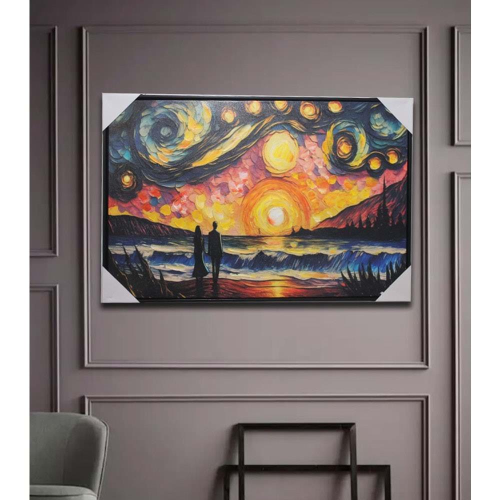 Duvara Asmali Yagli Boya Pano