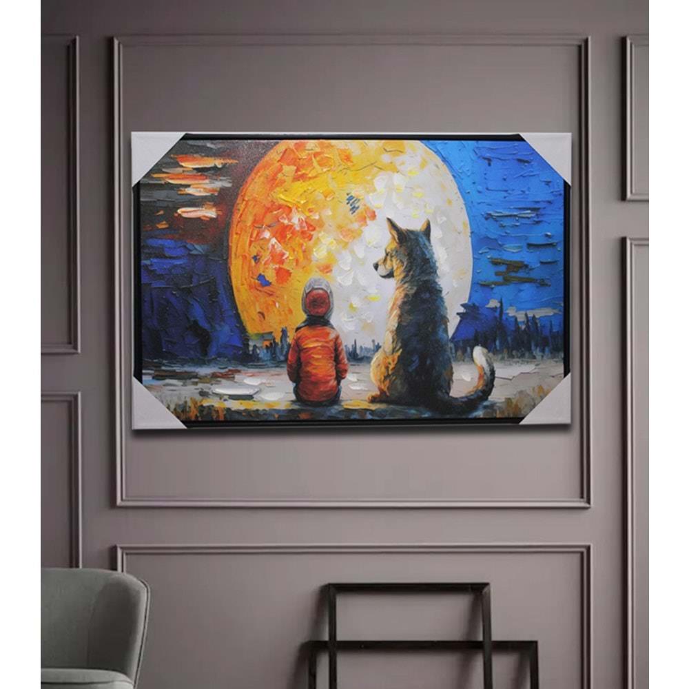 Duvara Asmali Yagli Boya Pano