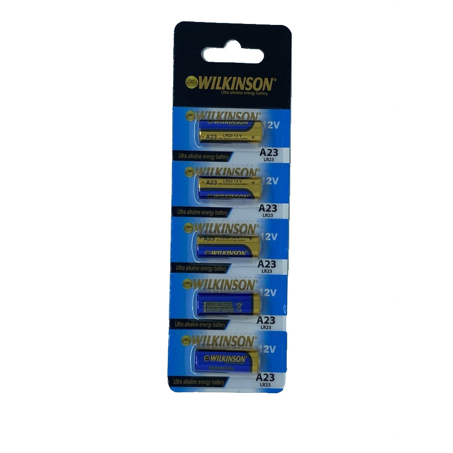 WILKINSON 23A V23GA MN21 12V Alkalin Pil Kepenk Anahtar Pili Besli Paket