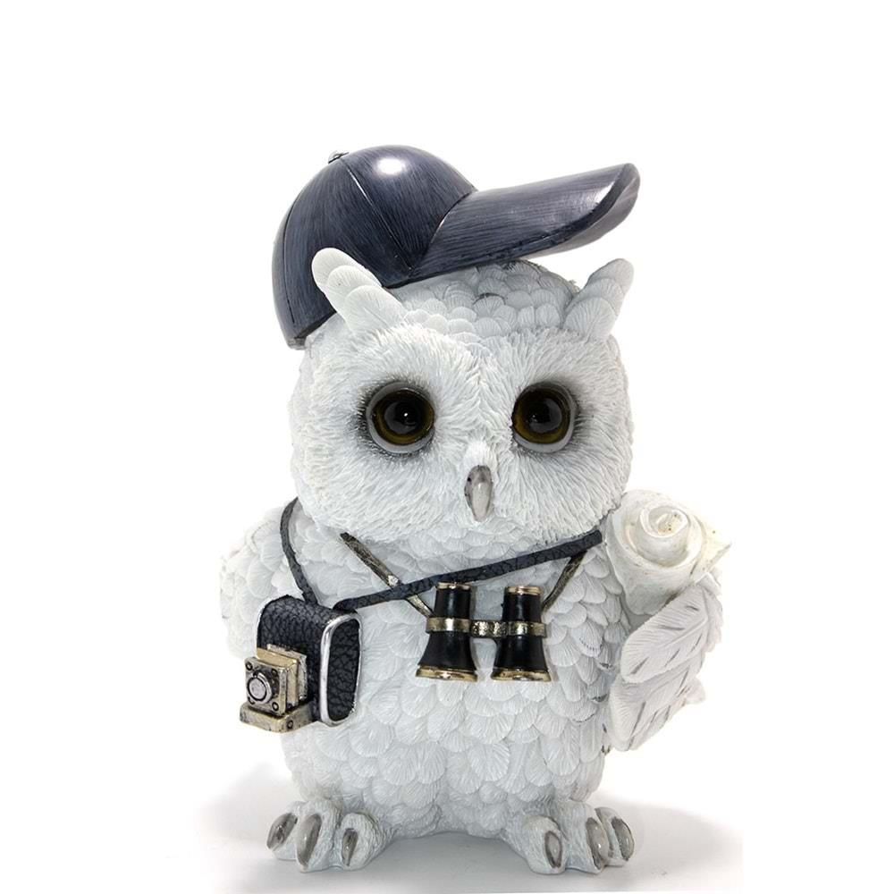 Polyester Baykus Figuru