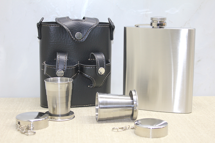 Deri Kilifli Matara Seti Alk3931