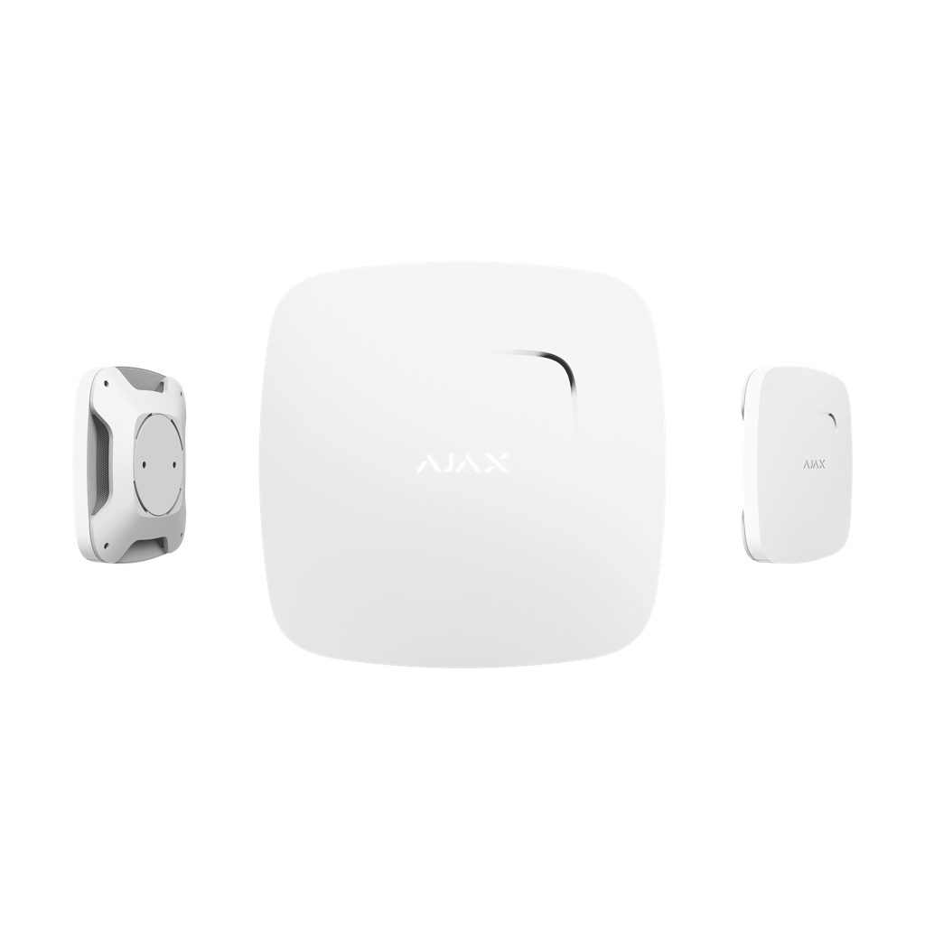 AJAX  Fire Protect Plus, Kablosuz, Isi ve Duman Dedektoru, BEYAZ