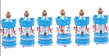 6'li Ufak Atli Karinca Mavi