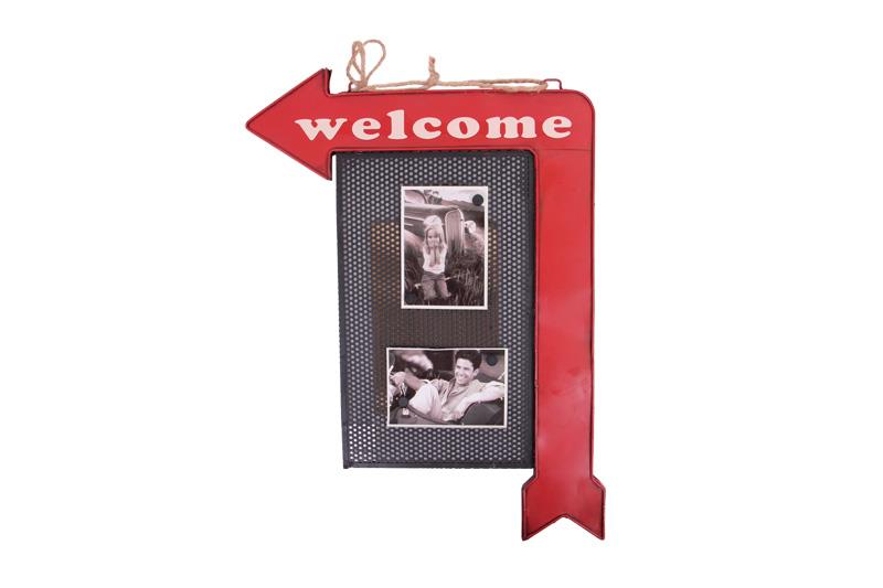 Dekoratif Metal Kapi Yazisi Yon Tabelasi Cerceveli Hediyelik