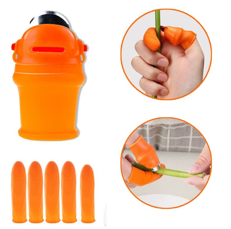 Pratik Bas Parmak Sebze Kesme Ayiklayici Bayan M Set